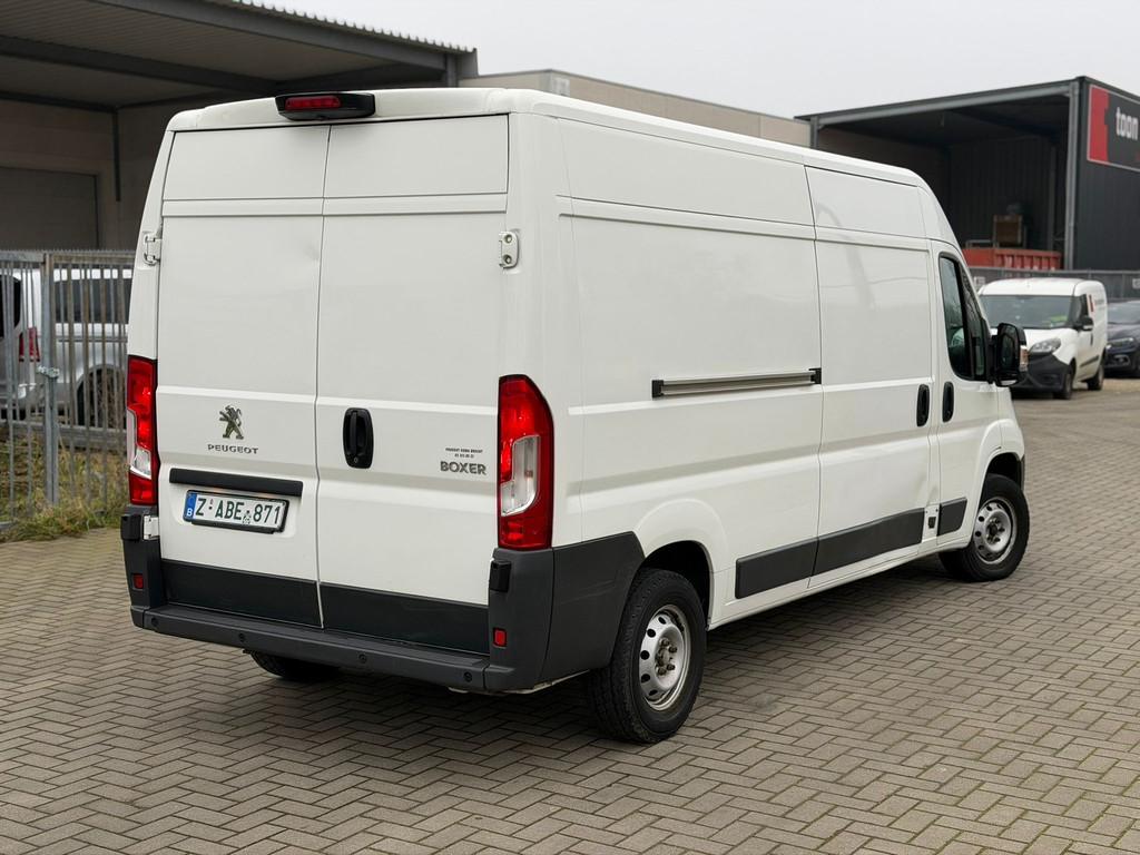 Peugeot // Boxer L3 H2, Stof, Zwart, Wit, Bedrijf