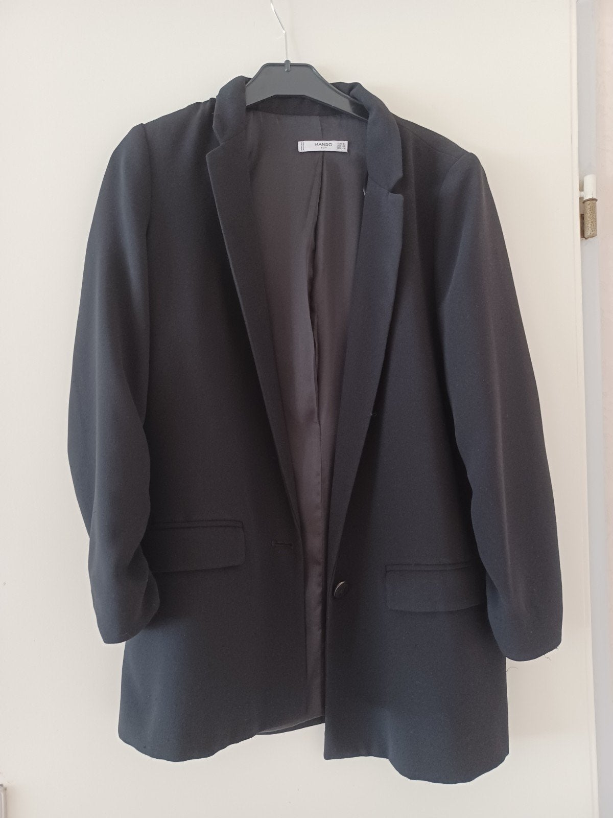 Mango: Zwarte blazer, Kleding | Dames, Kostuum of Pak, Mango, Zwart, Ophalen of Verzenden