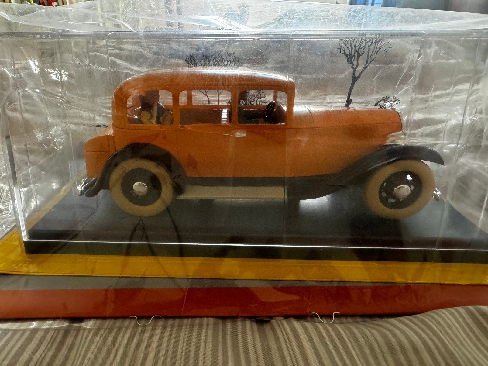 Kuifje auto 1:24 de limousine van wang uit blauwe lotus nr68, Verzamelen, Ophalen of Verzenden, Nieuw