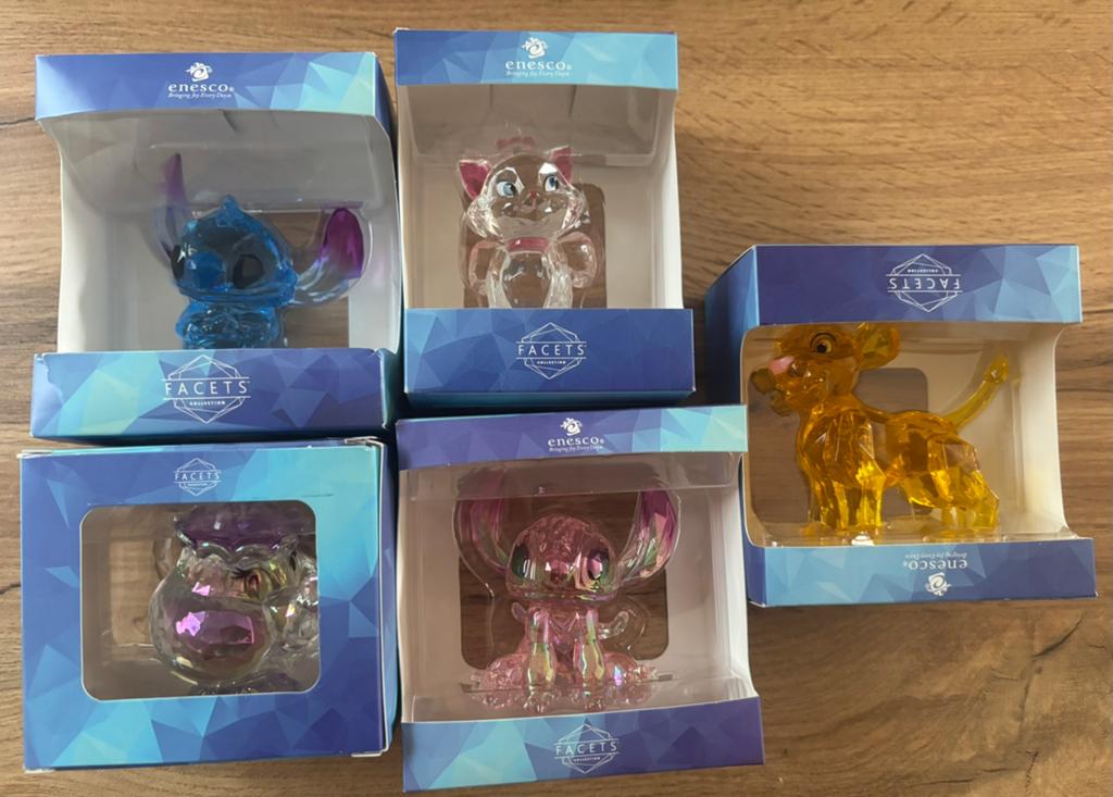 Verschillende Disney beeldjes enesco, Verzamelen, Ophalen, Nieuw, Beeldje of Figuurtje