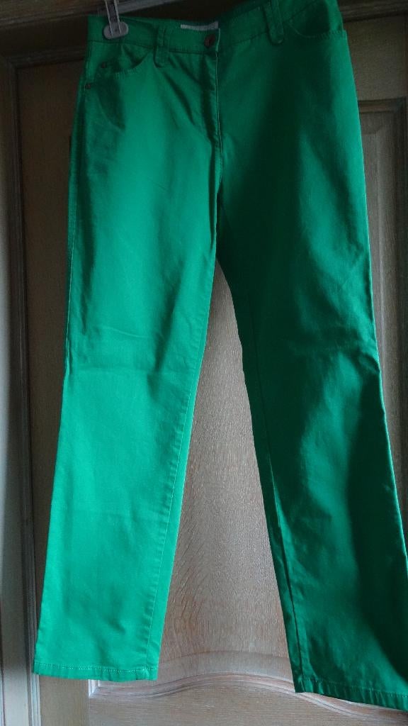 BROEK BRAX GROEN NIEUW MAAT 40, Maat 38/40 (M), Brax, Nieuw, Ophalen of Verzenden