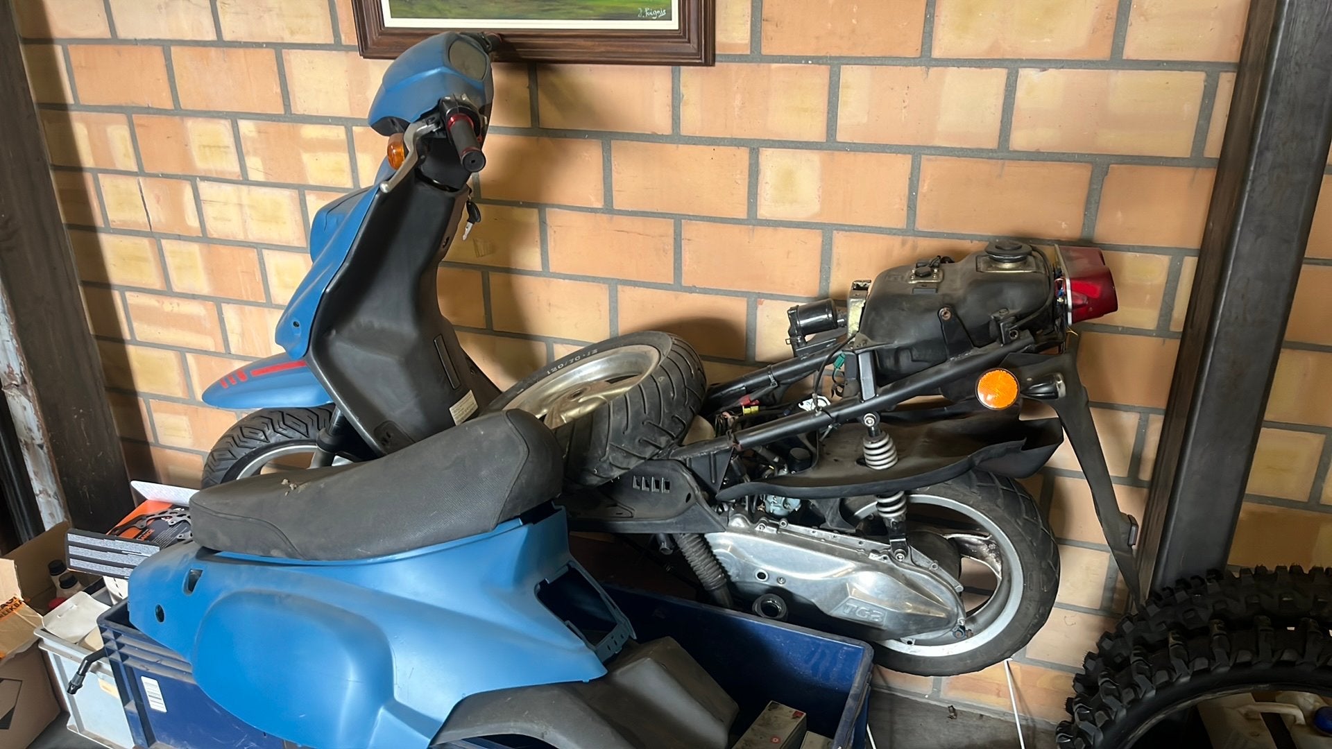 Scooter, Ophalen