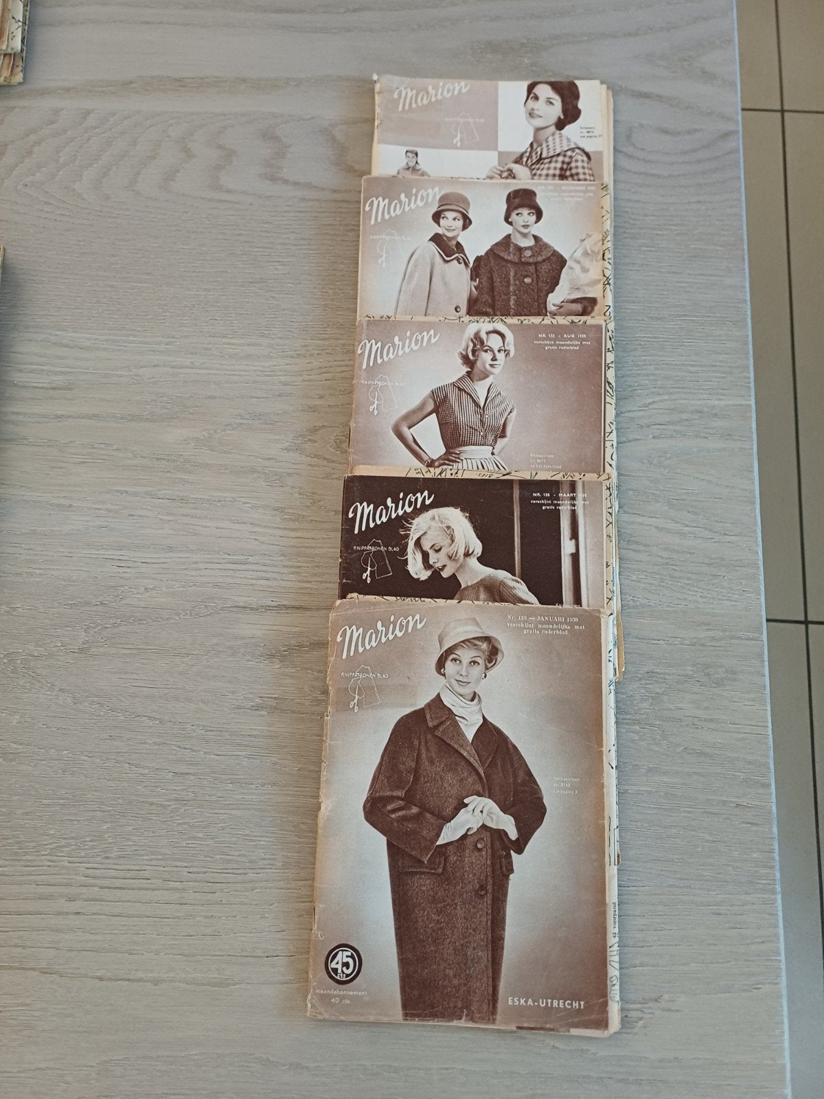 marion naaiboekjes vintage., Livres, Enlèvement