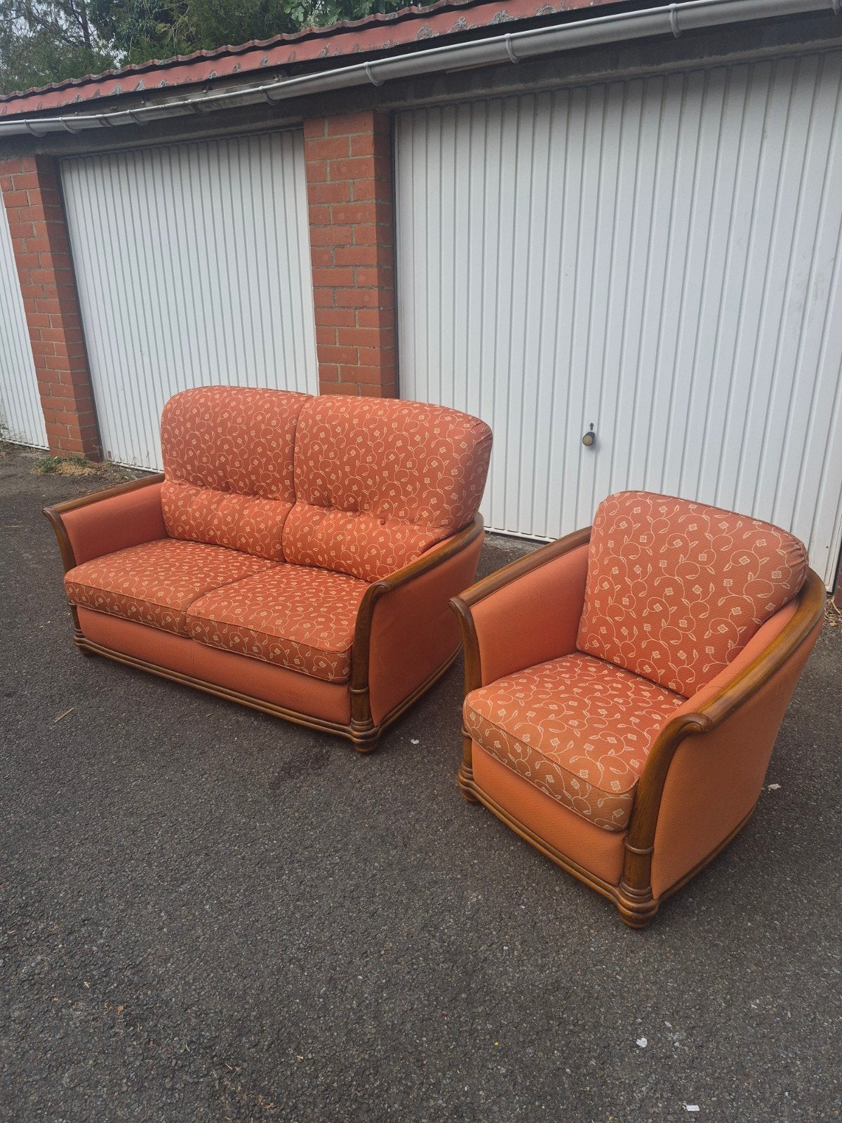 Canapés, Maison & Meubles, Fauteuils, Comme neuf, Bois