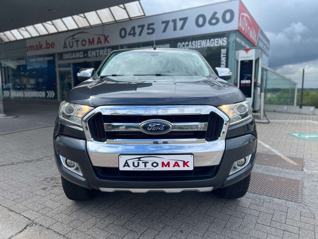 Ford Ranger Ranger 2.2 TDCi Limited (bj 2016, automaat), Auto's, Ford, Automaat, Gebruikt, 159 pk, Leder