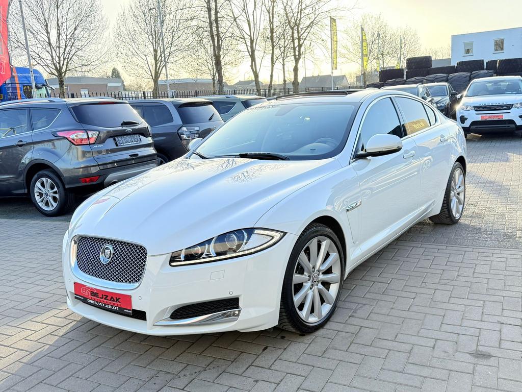 Jaguar XF Luxury 2.2d Face-Lift 1j garantie Nieuwstaat, Achat, Entreprise, XF, Diesel