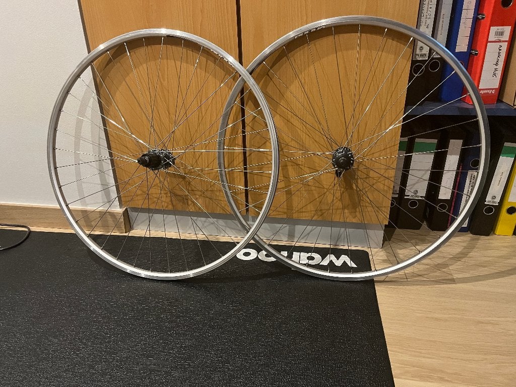 Set koersfietswielen Shimano Ultegra Ryde Chrina zilver, Fietsen en Brommers, Ophalen, Overige typen, Zo goed als nieuw, Aluminium