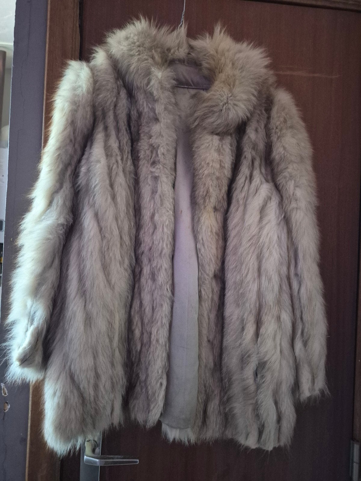 veste en poil de renard, Vêtements | Femmes, Fourrure, Taille 38/40 (M), Gris, Enlèvement