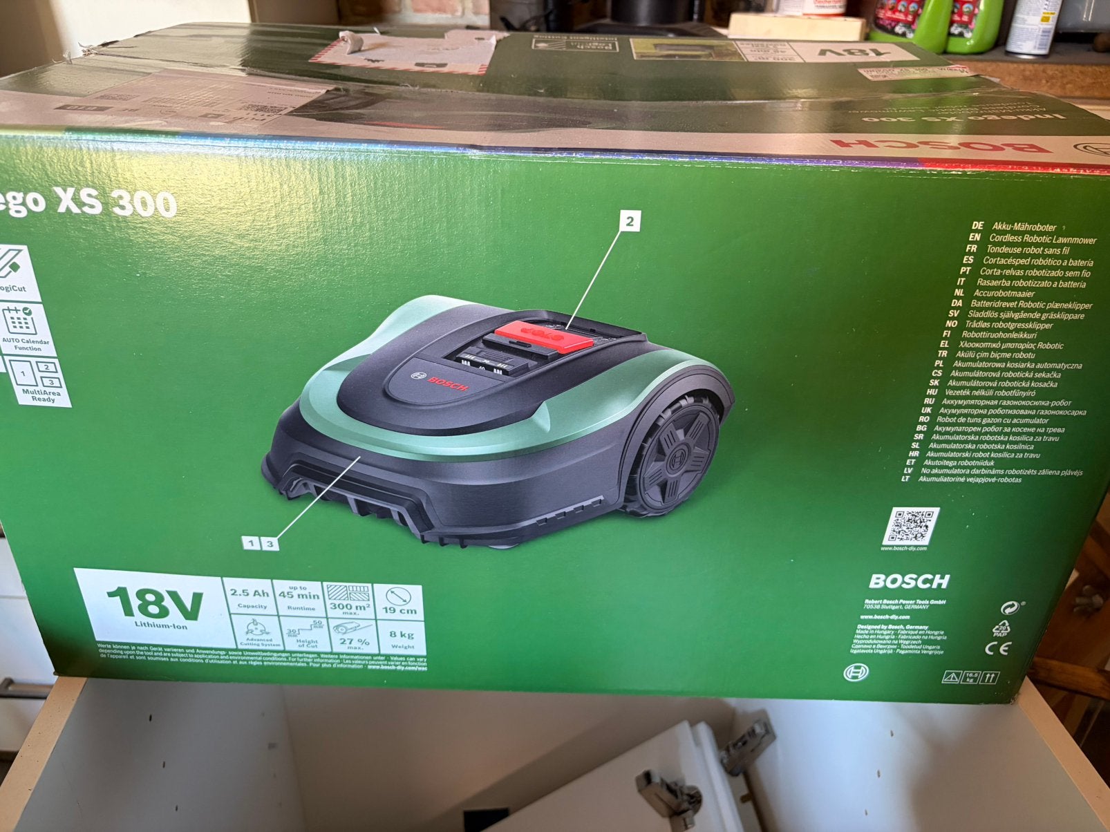 Bosch indego xs 300 robotmaaier, Enlèvement, Neuf, Moins de 20 cm