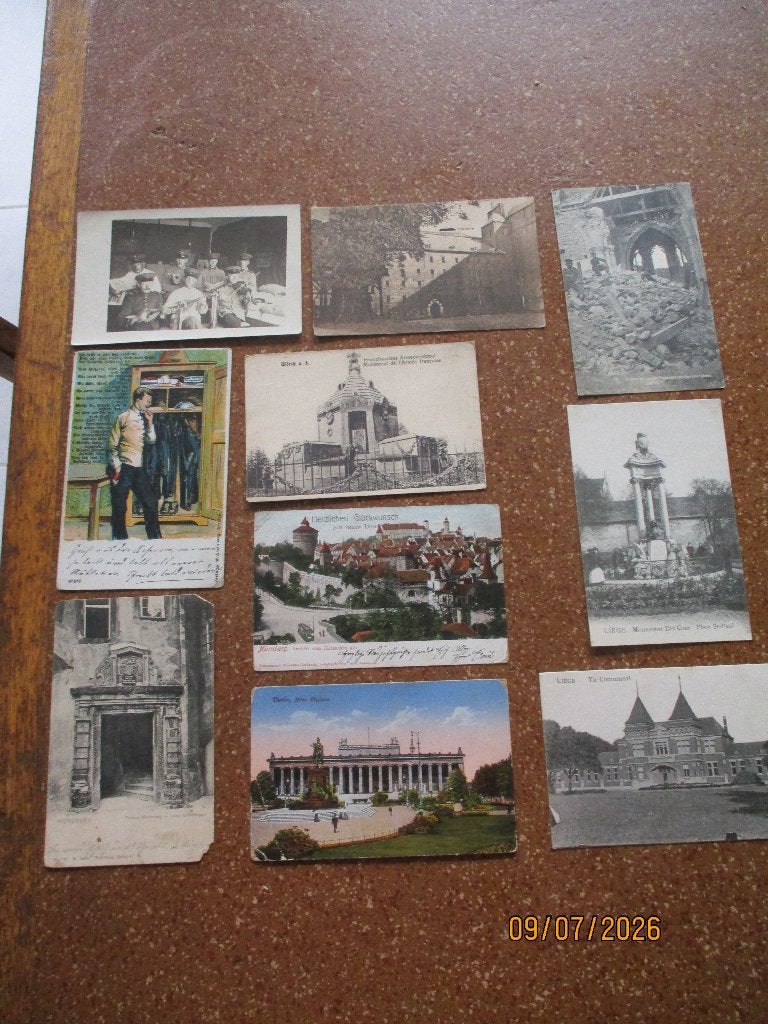 PREMIÈRE GUERRE MONDIALE. Carte postale Lot Field, Enlèvement ou Envoi