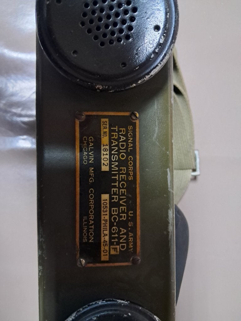 handie talkie bc-611, Verzamelen, Ophalen, Overige soorten, Overige typen