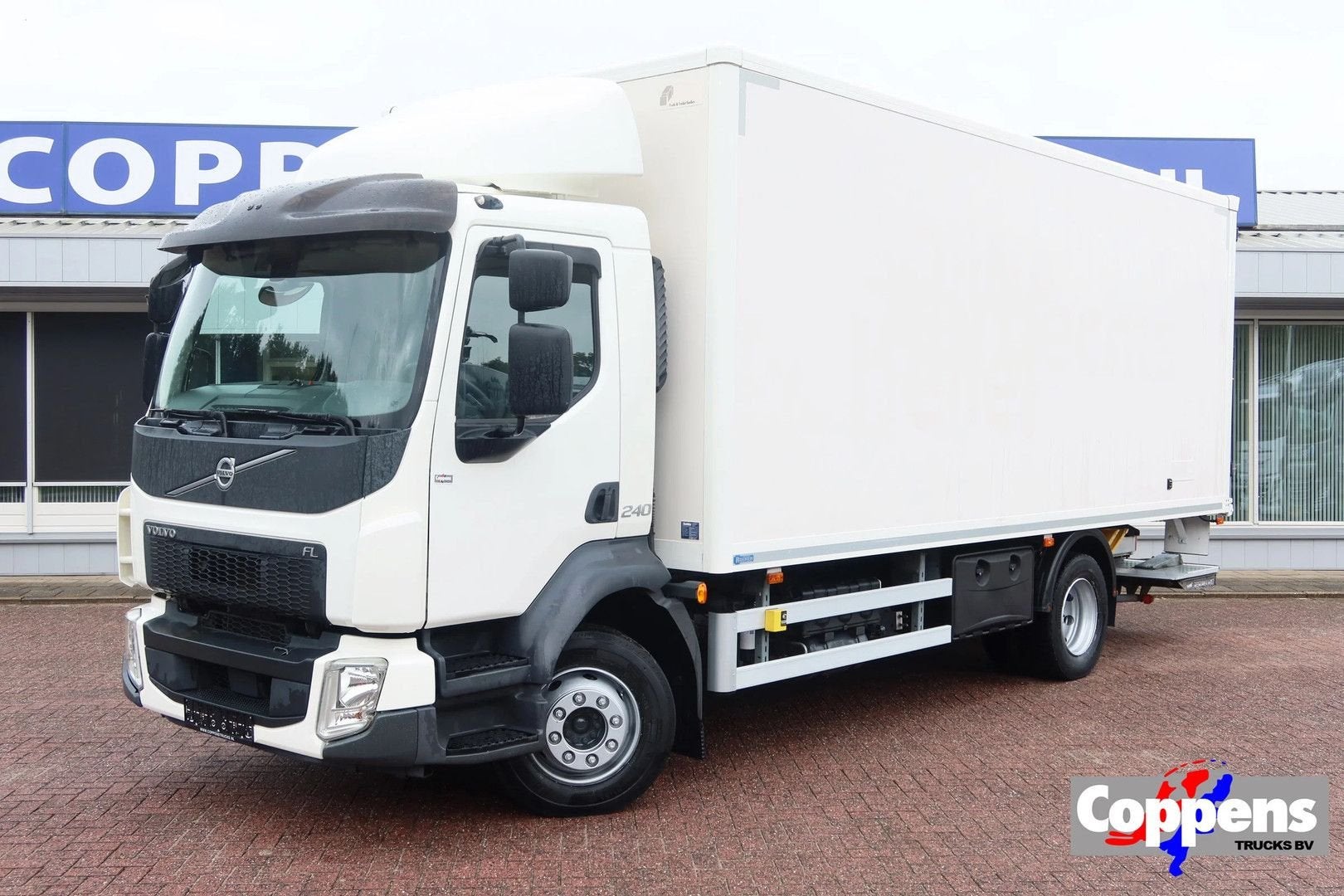 Volvo FL Bak+Klep, Automaat, ABS, Wit, Bedrijf