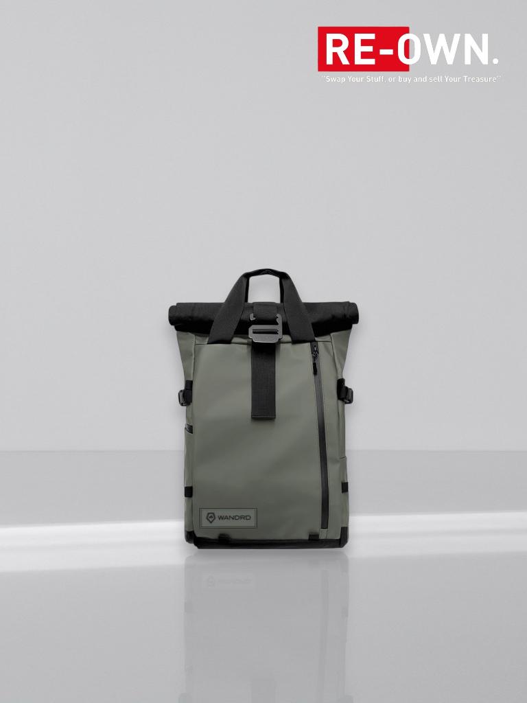 Wandrd The Prvke 31L Groen V3 rugtas, cameratas (topstaat), Verzenden, Zo goed als nieuw, Rugtas, Overige merken
