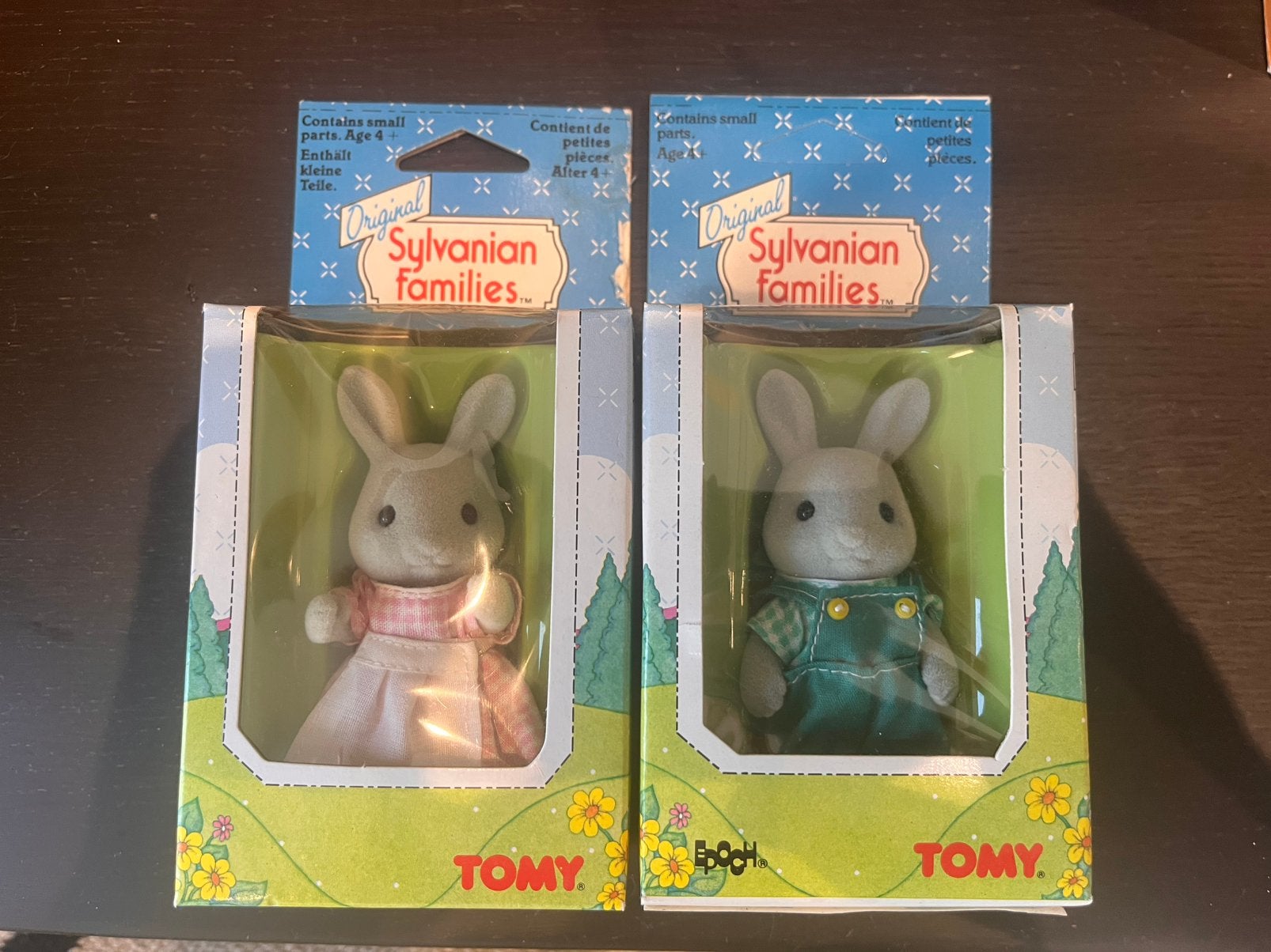 sylvanian families Vintage 1985 setje 2x, Enlèvement ou Envoi, Neuf