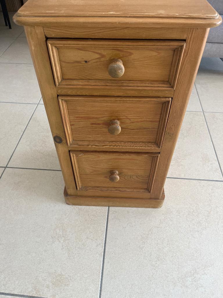 Meuble à tiroirs, Enlèvement