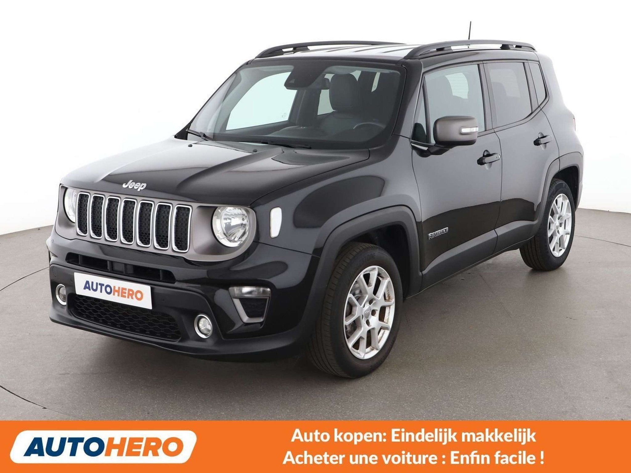 Jeep Renegade 1.0 TGDi Limited 4x2, Autos, Jeep, Achat, Euro 6, Boîte manuelle, Noir