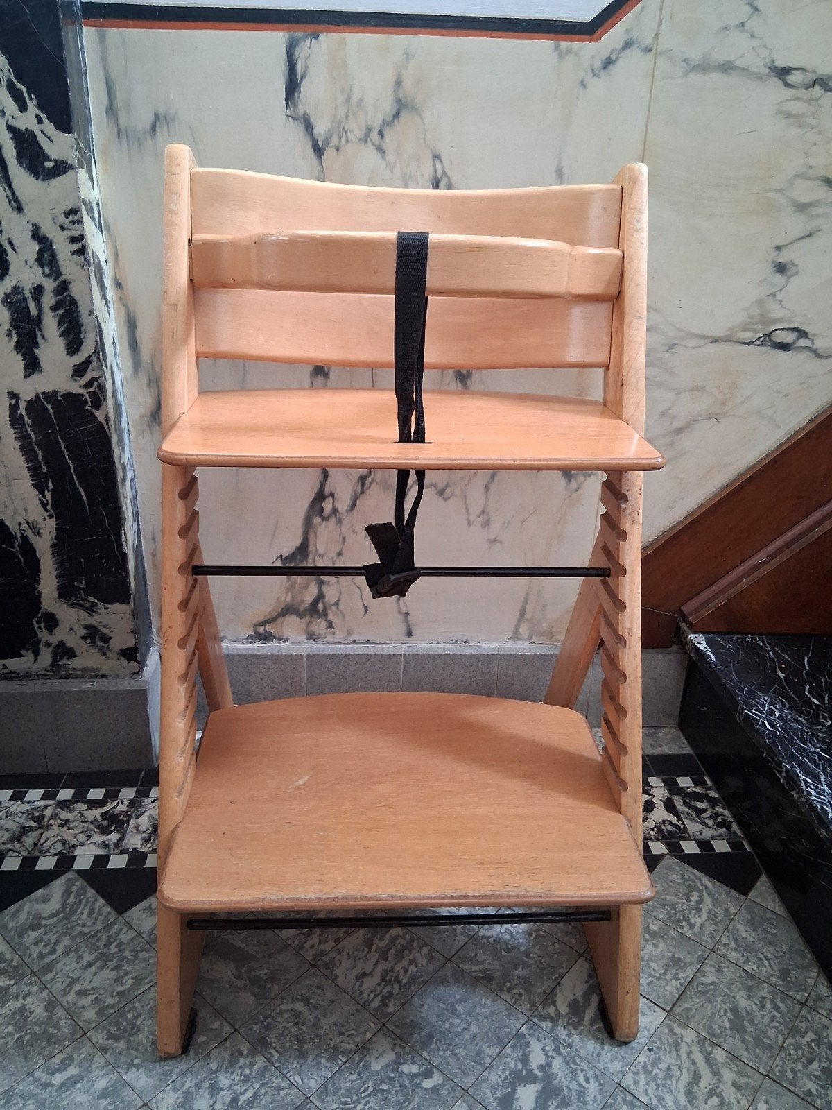 Stokke Triptrapstoel, Kinderen en Baby's, Ophalen, Gebruikt, Meegroeistoel, Gordel(s)