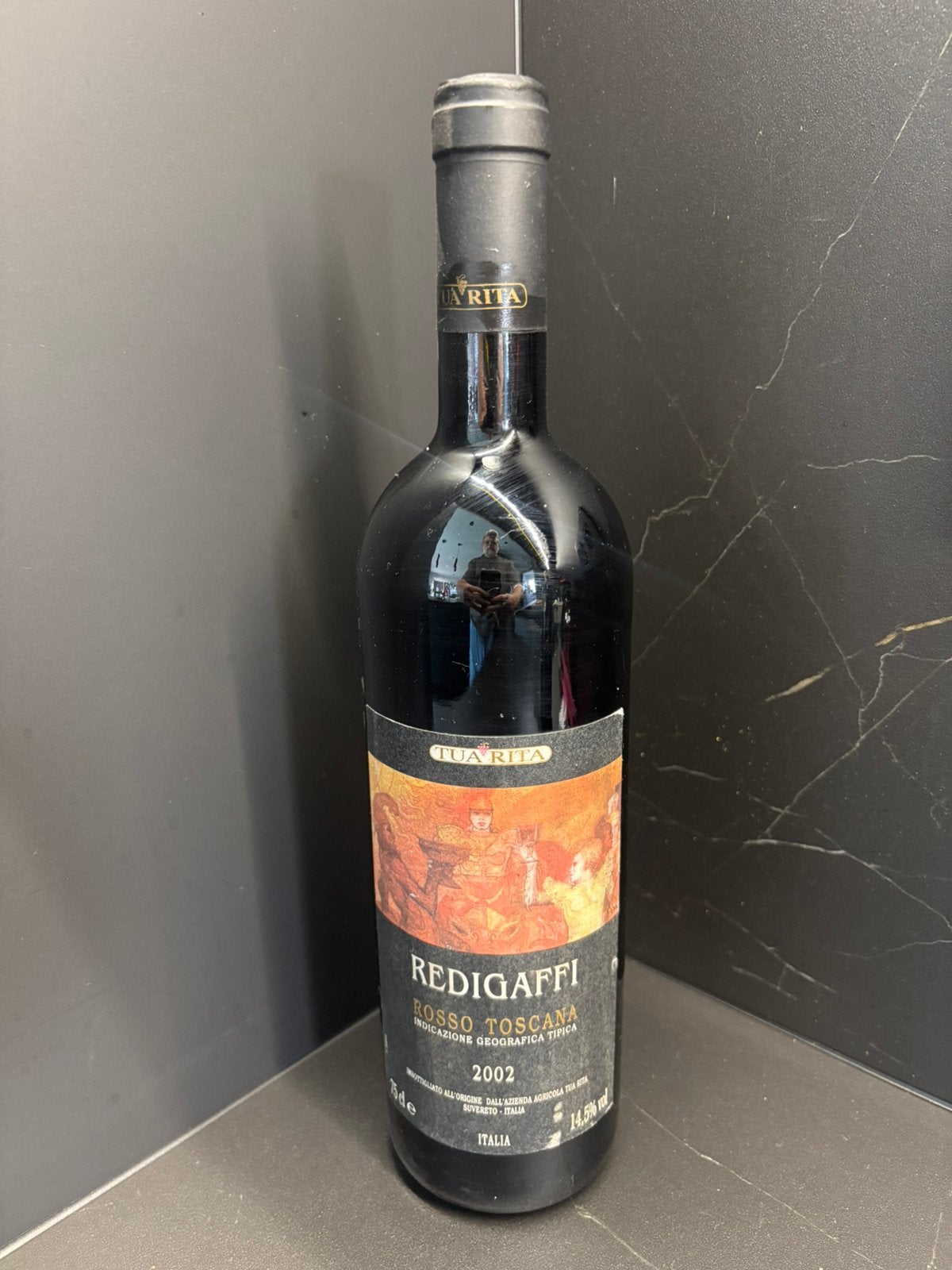 Tua Rita Redigaffi 2002, Collections, Vins, Neuf, Enlèvement ou Envoi, Vin rouge, Italie