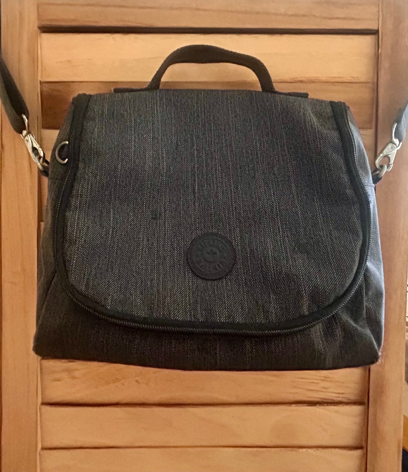Sac bandoulière/déjeuner Kipling Marine Navy Live.Light Coll, Enlèvement ou Envoi, Utilisé, Bleu, Sac à bandoulière