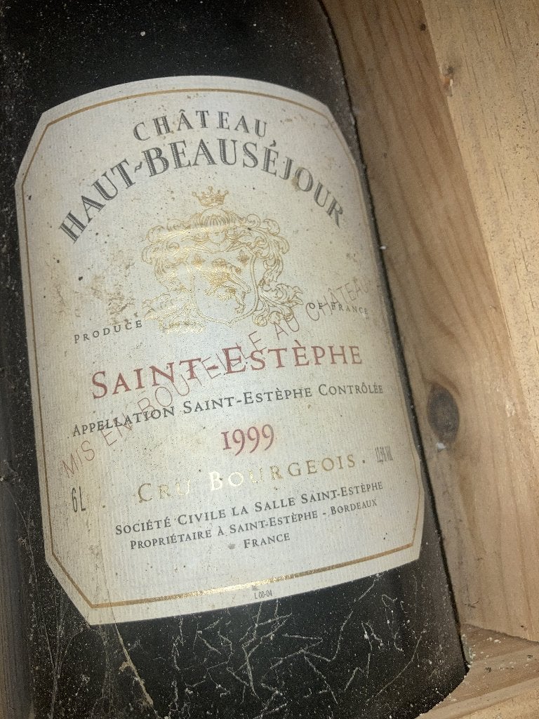 Bouteille 6L vin Mathusalem - Saint Estephe, Verzamelen, Wijnen, Ophalen, Zo goed als nieuw, Frankrijk
