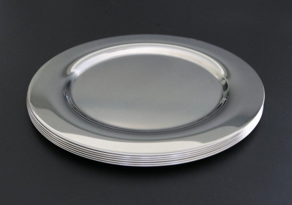 6 metalen Stelton Design onderborden, Antiek en Kunst, Ophalen of Verzenden