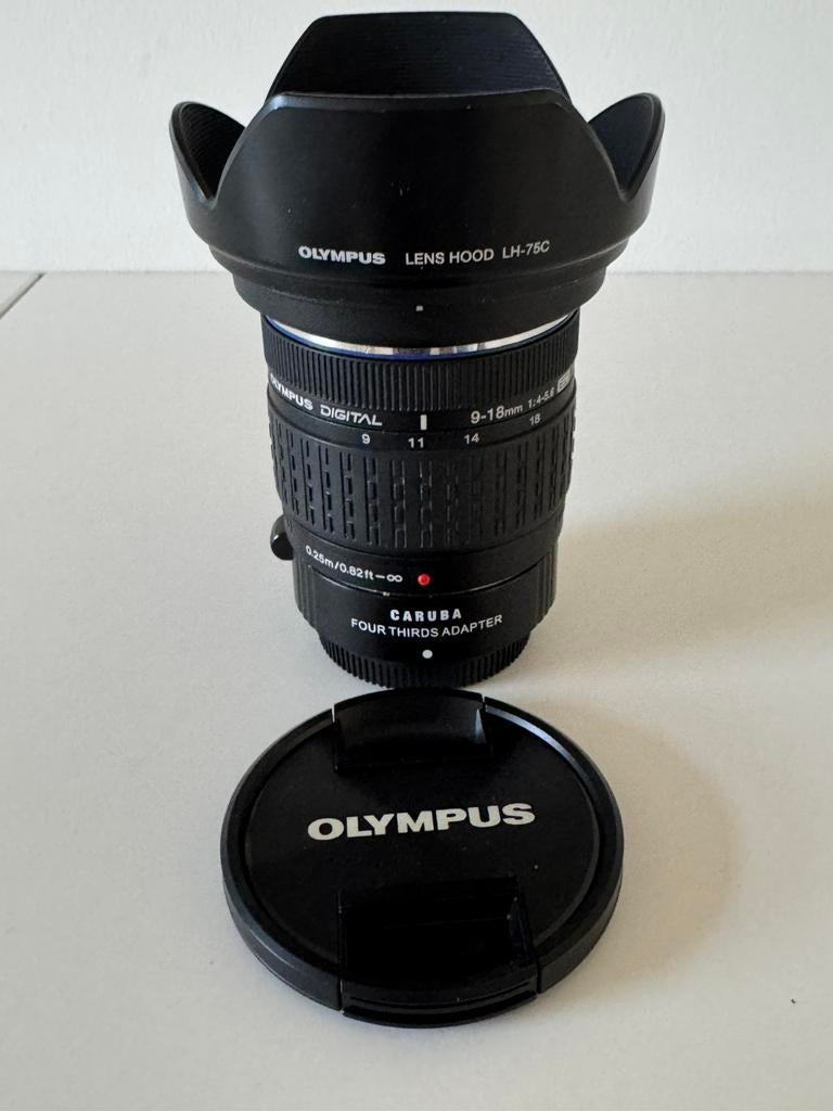 Olympus Digital 9-18mm f:4-5.6, Audio, Tv en Foto, Ophalen of Verzenden, Groothoeklens, Zoom