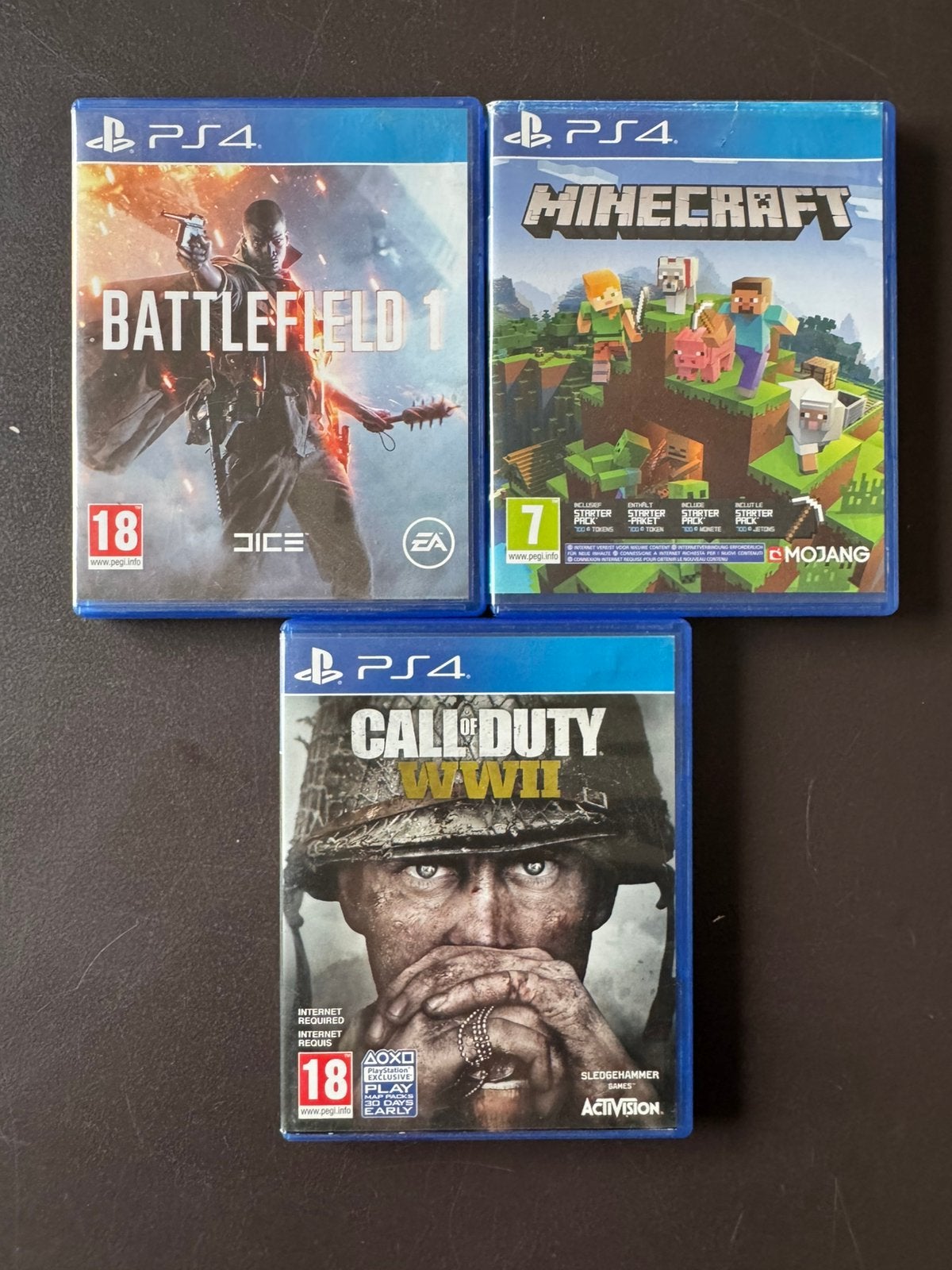 Set 3 PS4 games, Games en Spelcomputers, Ophalen, Zo goed als nieuw