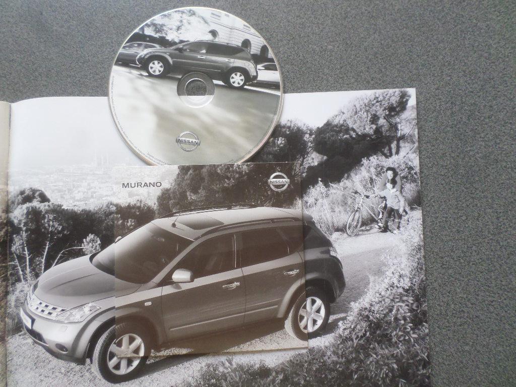 Nissan Murano Brochure met DVD, Boeken, Auto's | Folders en Tijdschriften, Ophalen of Verzenden, Nissan