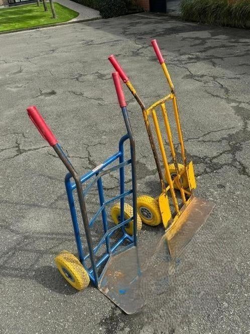 steekwagens, Ophalen, Gebruikt, Steekwagen