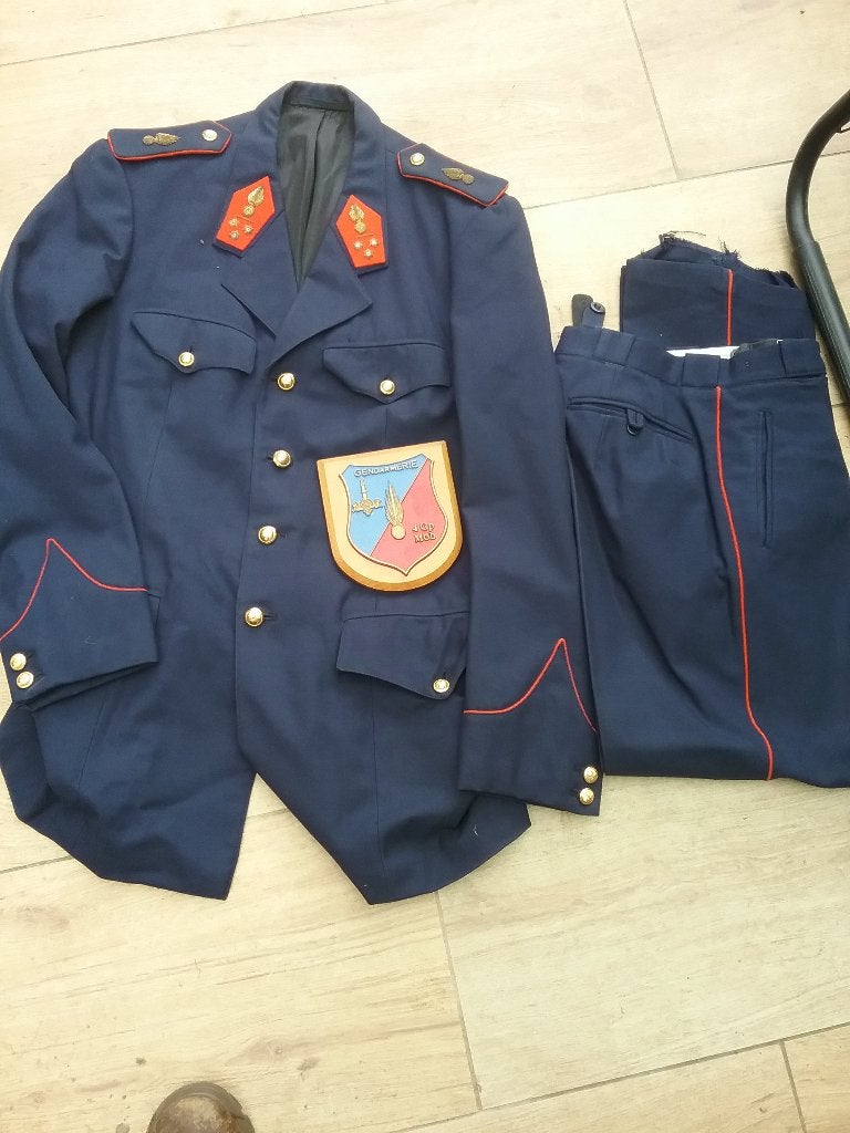 Gendarmerie vareuse officier, Verzamelen, Militaria | Algemeen, Verzenden, Rijkswacht
