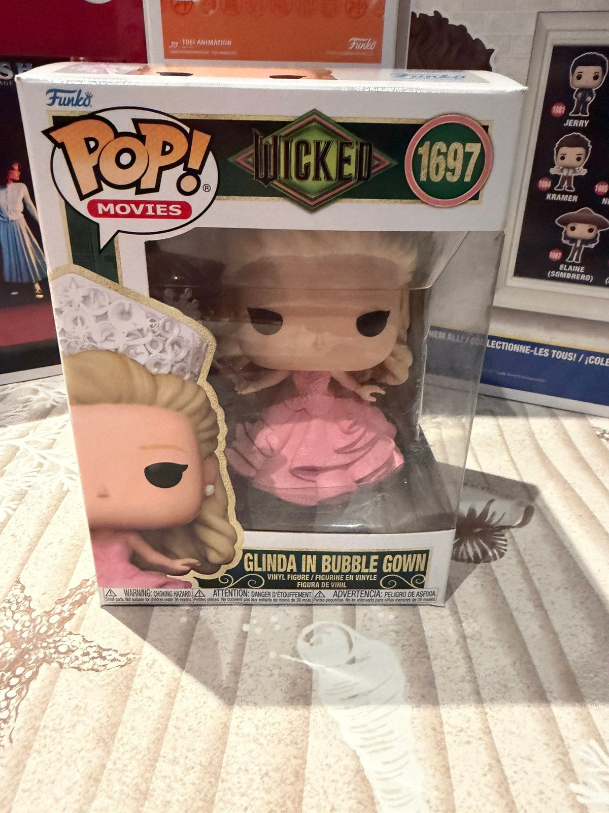 FUNKO POP! Wicked glinda in bubble gown #1697, Enlèvement ou Envoi, Comme neuf