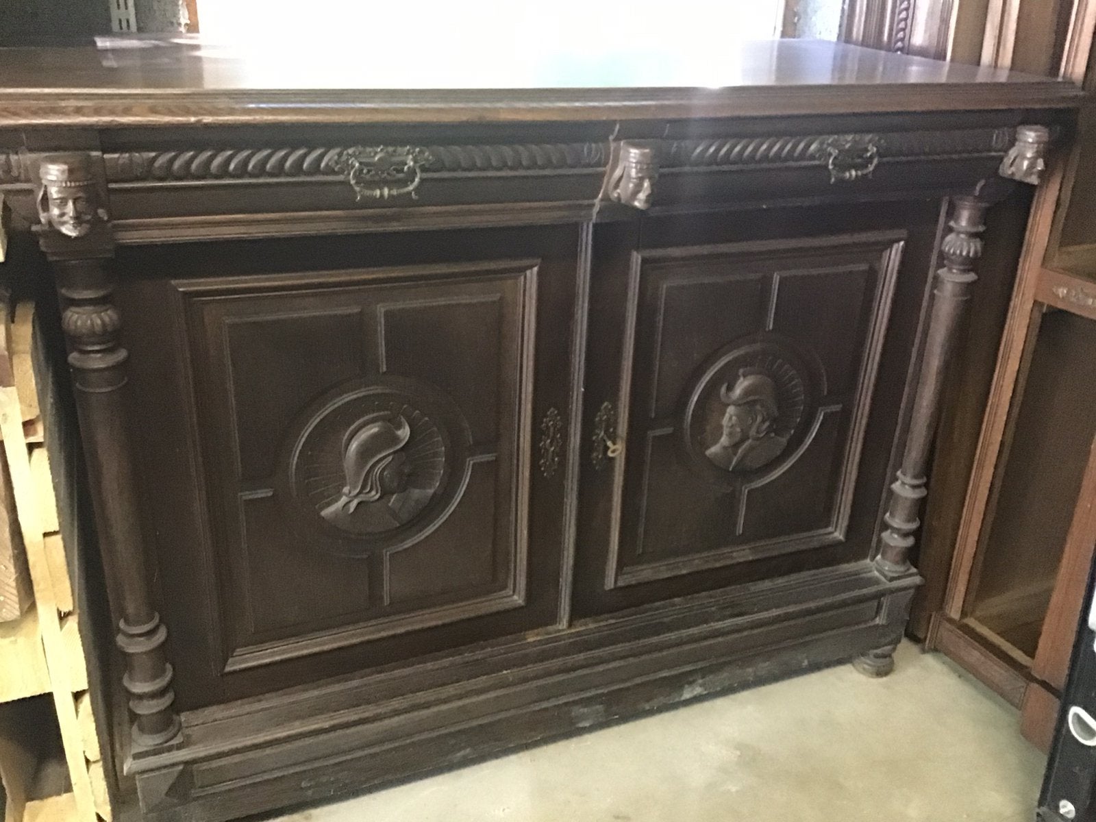 Prachtige Mechelse kast dressoir, Enlèvement