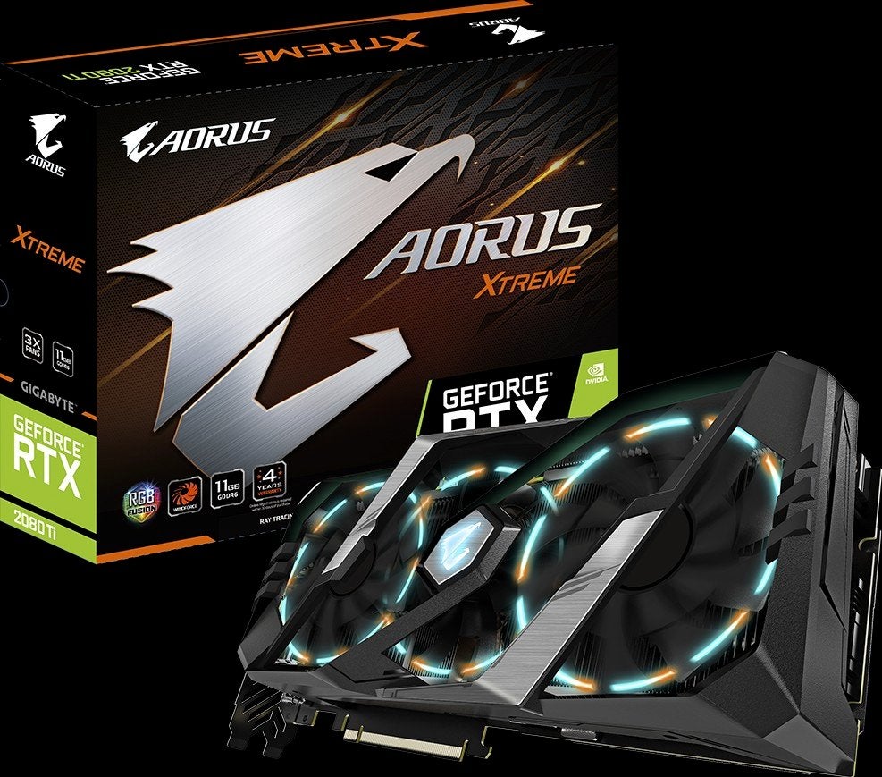 Nvidia RTX 2080 TI Aurus Xtreme, Computers en Software, Videokaarten, Nvidia, Ophalen