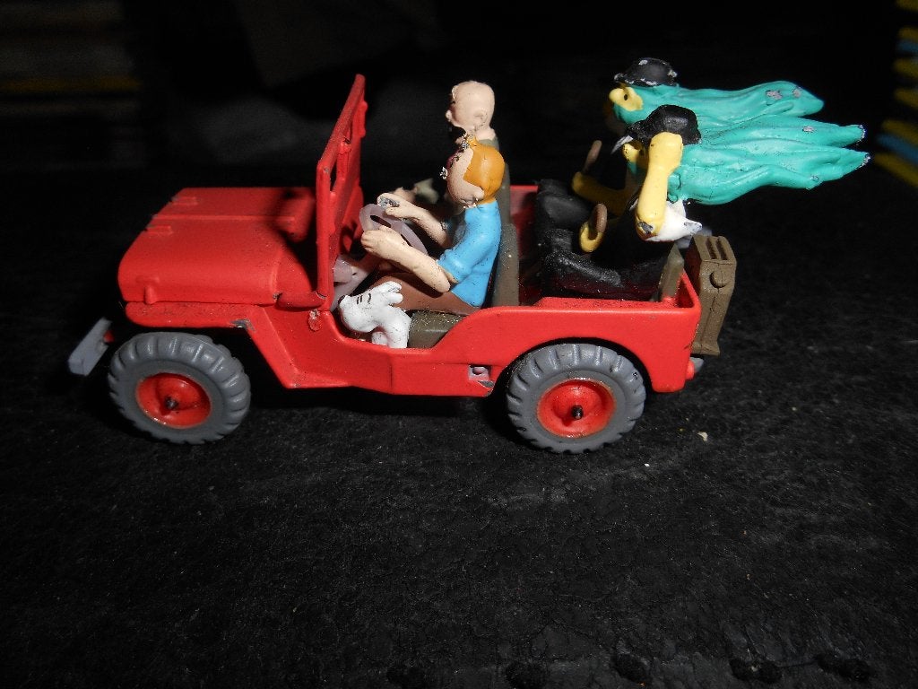 Voiture Tintin 1/43, Collections, Enlèvement ou Envoi, Tintin