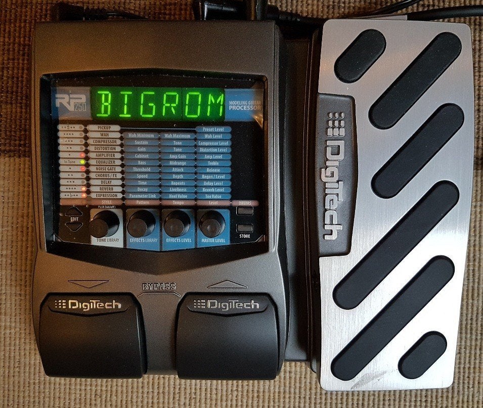pédale multi effets digitech rp 250, Ophalen of Verzenden, Zo goed als nieuw