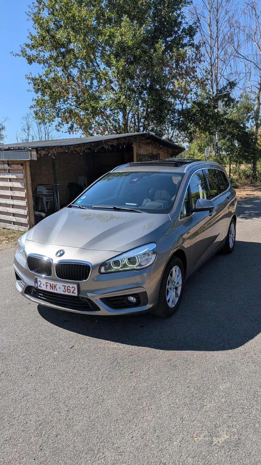 BMW 218i Gran Tourer - Benzine - Pano - Winterset, 100 kW, Achat, Euro 6, Boîte manuelle