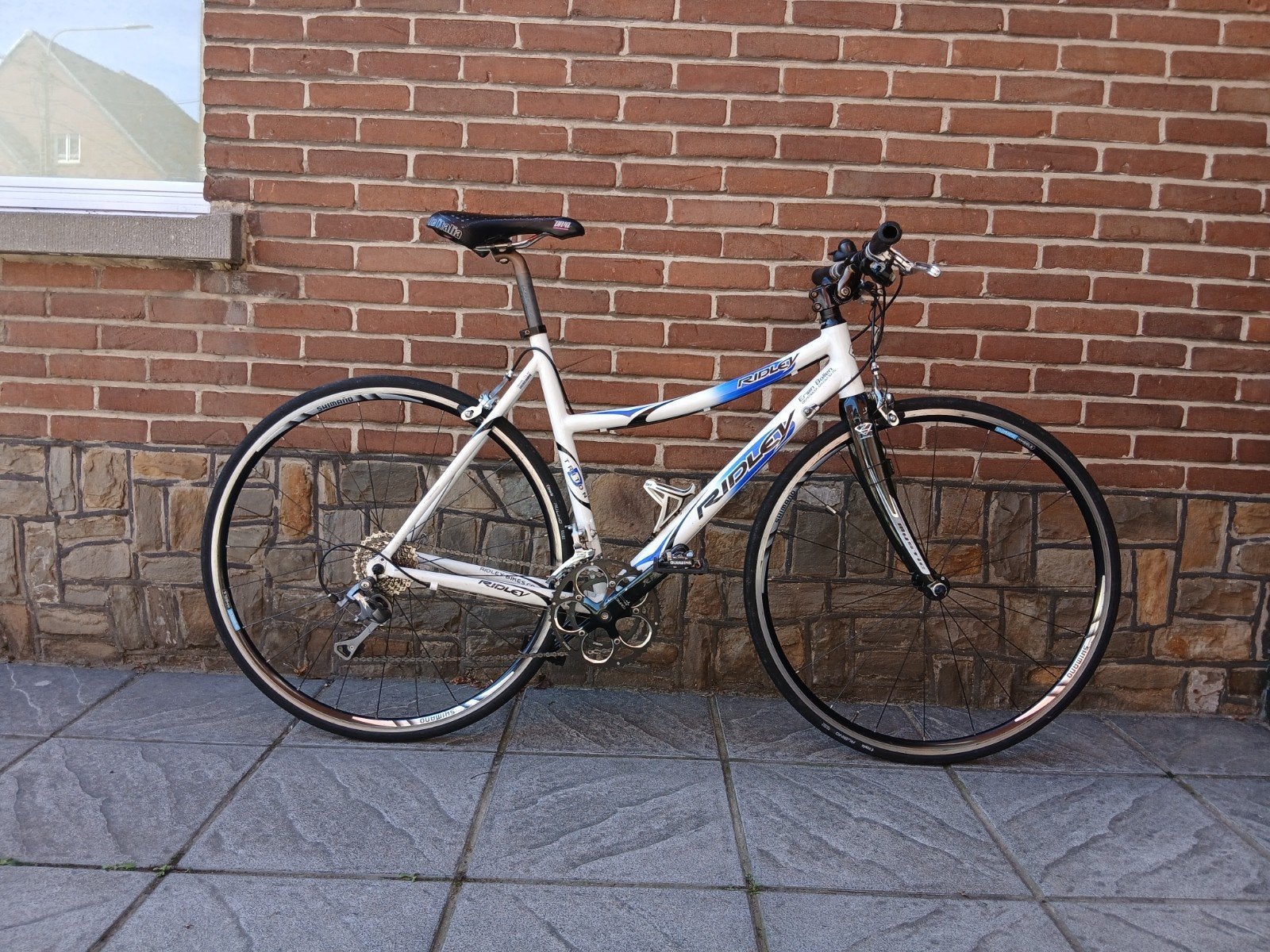Ridley Triton Racefiets D5  damesfiets – Shimano Tiagra  9, Fietsen en Brommers, 28 inch, 56 cm of meer, Zo goed als nieuw, 15 tot 20 versnellingen