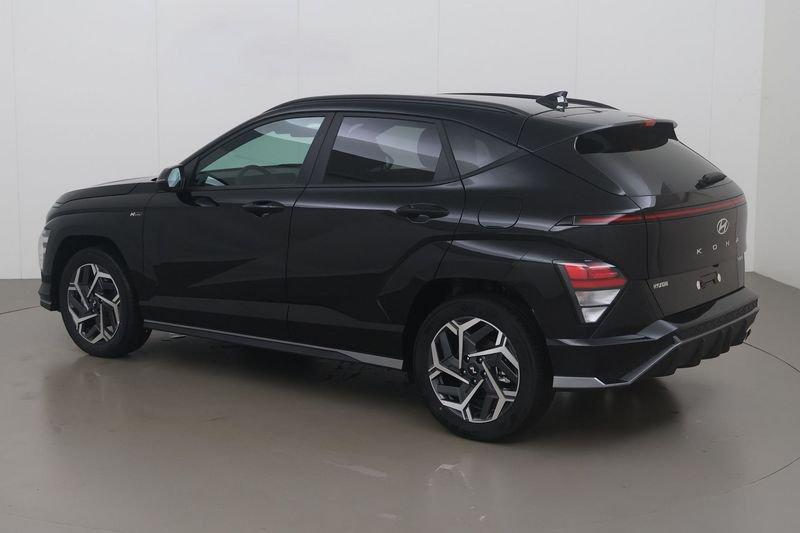 Hyundai KONA HEV 1.6 gdi feel n-line 129 AT, Auto's, Automaat, Gebruikt, 2 kWh, Overige bekleding