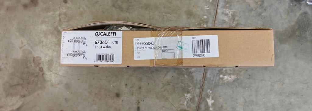 Set Collectors voor vloerverwarming, Doe-het-zelf en Bouw, Sanitair, Ophalen