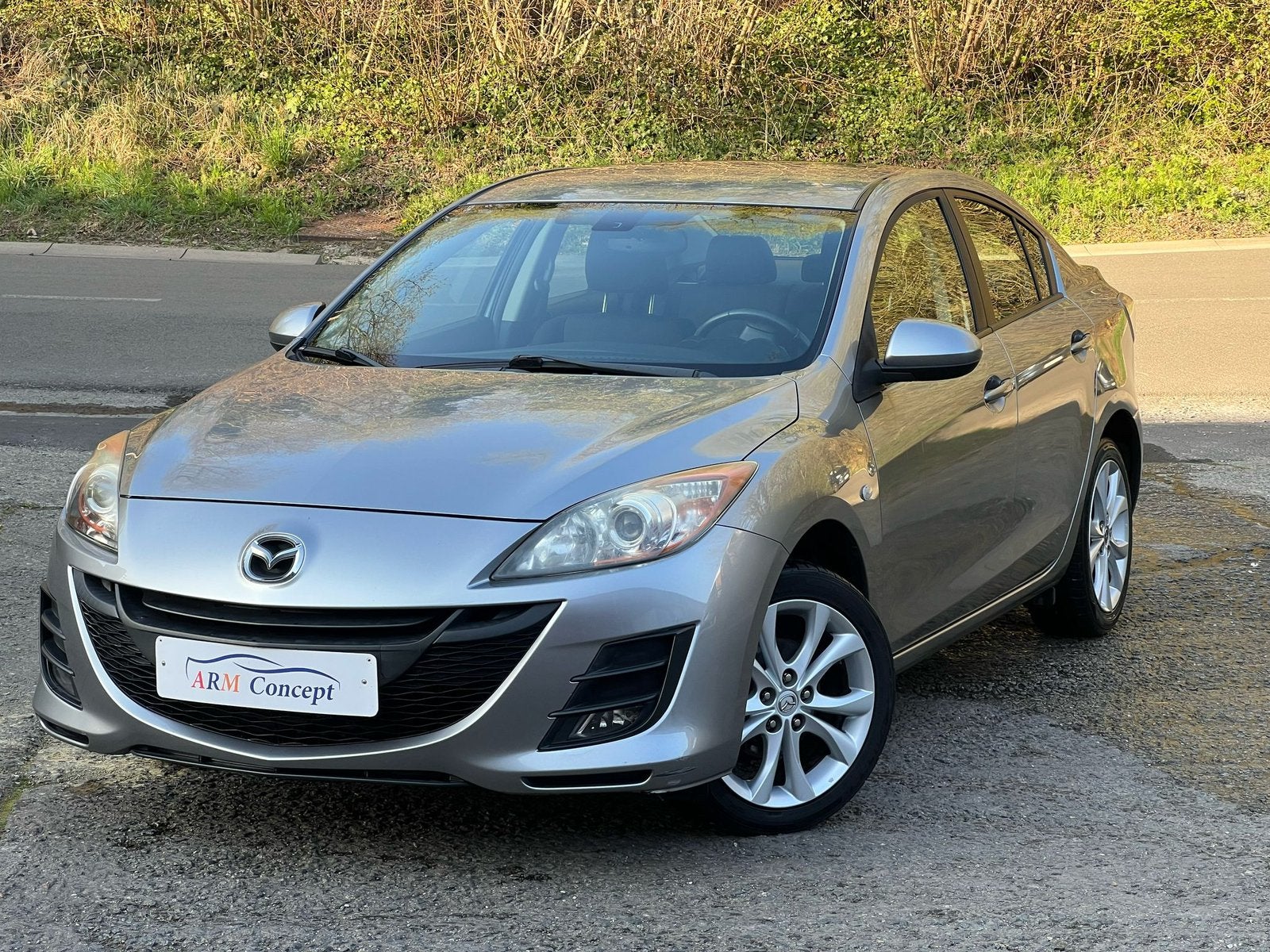 Mazda 3 berline 1.6 Essence HIGH-Line GARANTIE 12..., Autos, Mazda, Argent ou Gris, Achat, Entreprise, Boîte manuelle