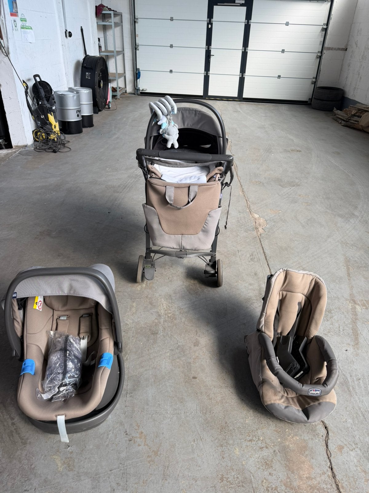 3-in-1 buggy chicco, Ophalen, Zo goed als nieuw