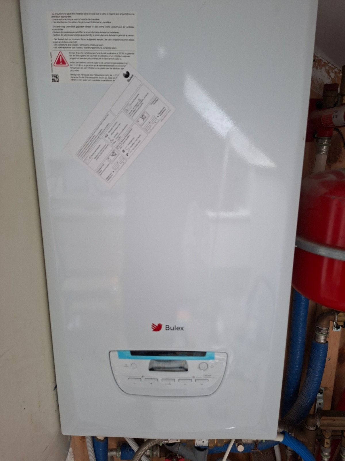 bulex themomaster  30/35  scherm valt soms uit, Enlèvement