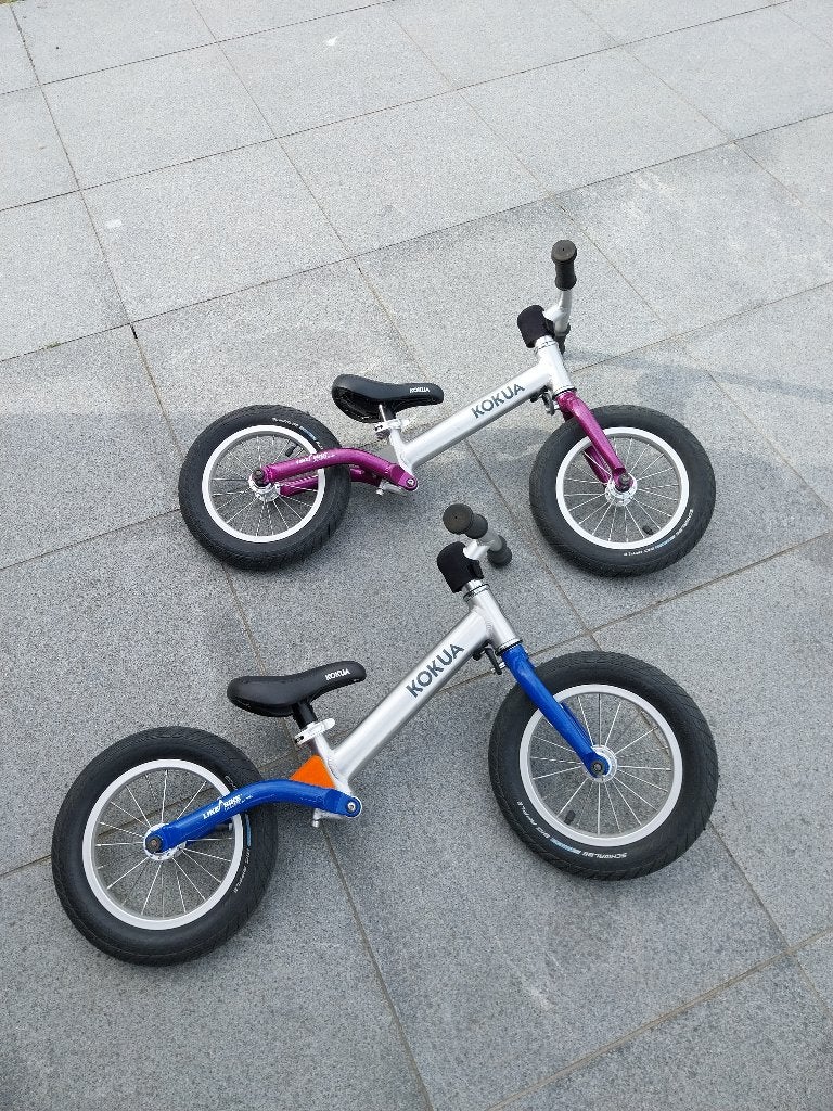 Kokua aluminium lichtgewicht loopfietsjes, Fietsen en Brommers, Ophalen, Zo goed als nieuw, Minder dan 16 inch, Like a bike - kokua