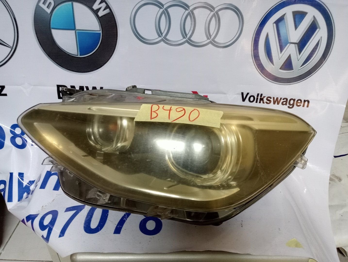 BMW F20 XENON KOPLAMP LINKS ORIGINEEL 7229677, Auto-onderdelen, Gebruikt, -, -, Ophalen of Verzenden
