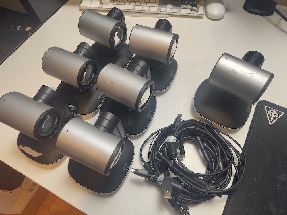 Logitech PTZ Pro 2-webcams voor videoconferenties, Ophalen, Logitech, Zoomfunctie, Bedraad