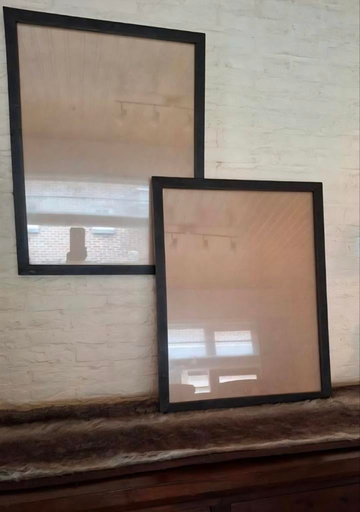 2 dezelfde fotokaders, Huis en Inrichting, Ophalen, Zo goed als nieuw, Hout