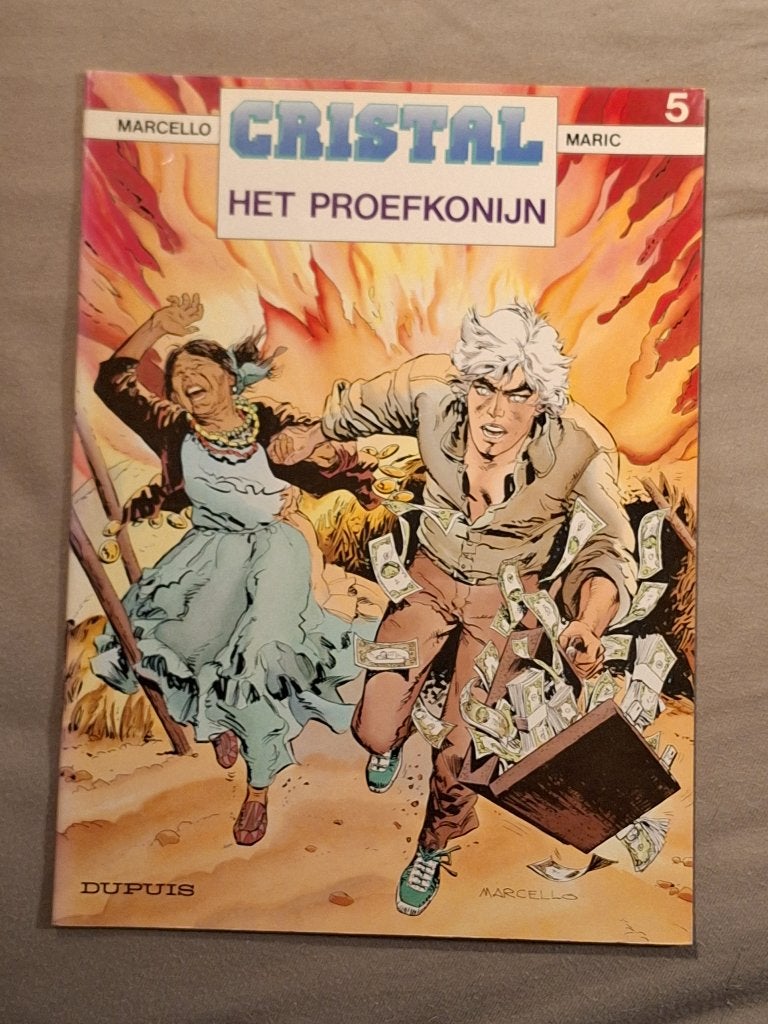 Cristal 5: het proefkonijn, Eén stripboek, Ophalen of Verzenden, Gelezen
