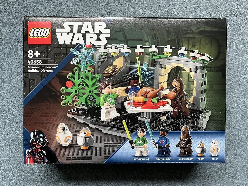 Lego 40658 Star Wars Millennium Falcon Holiday Diorama NIEUW, Compleet, Star Wars, Lego, Nieuw