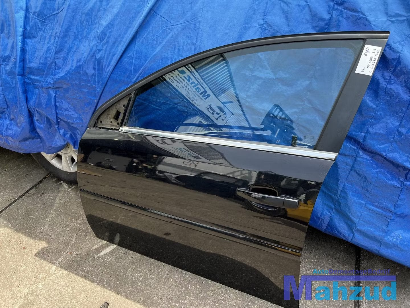 OPEL VECTRA C STATION Z20R zwart links voor deur portier2003, Auto-onderdelen, Gebruikt, Deur, Opel Automobile GmbH, Kontakt@opel-infoservice.de
