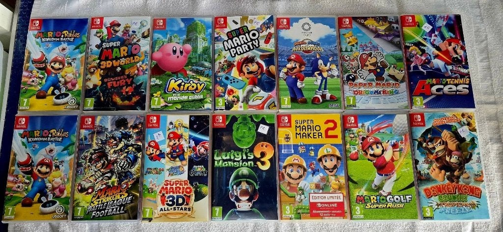 jeux switch /console + accessoires & réparation /reg.liège, Enlèvement ou Envoi, Comme neuf